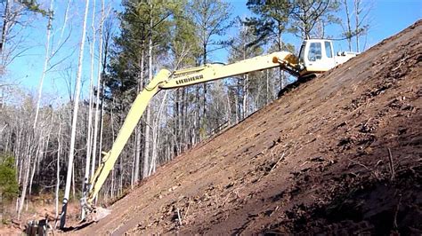 how grade slope mini excavator|why do excavators need slope.